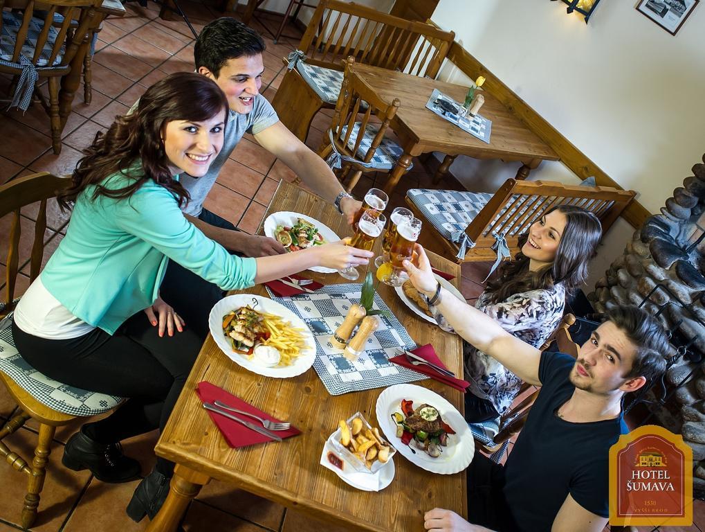 Hotel Sumava Vyšší Brod Екстериор снимка
